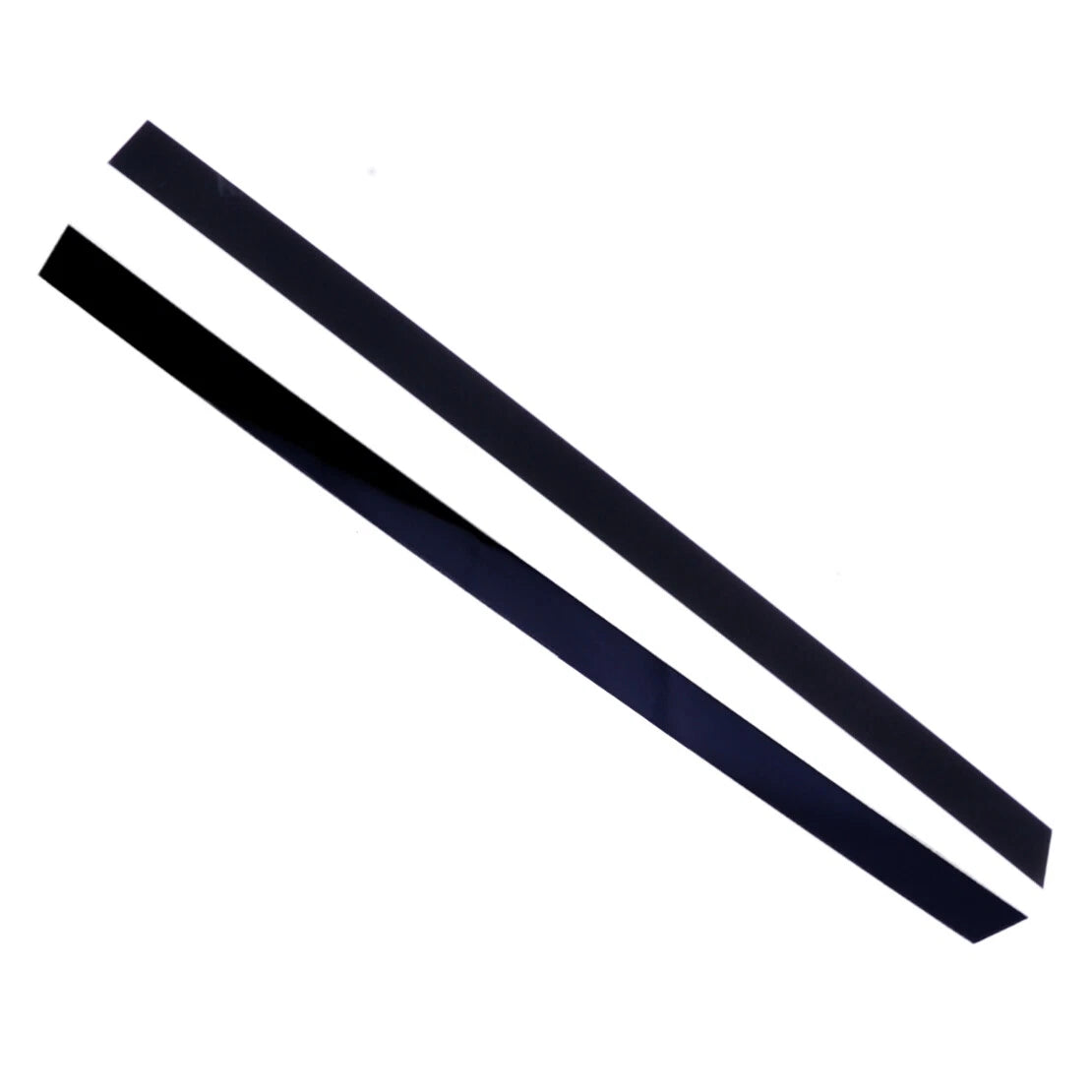 Glossy Black Door Window Pillar Trim Cover for Toyota Camry (2007-2011)
