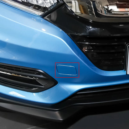Blue Front Bumper Tow Hook Eye Cover for Honda HR-V (2019-2021)
