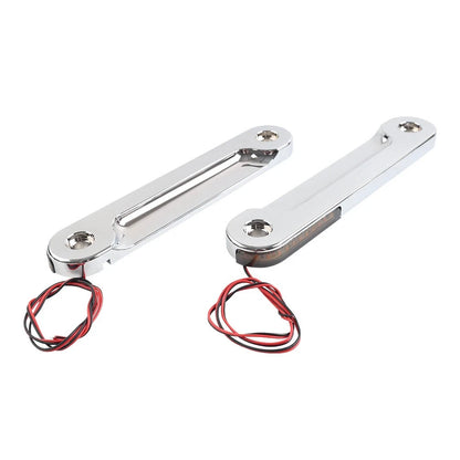 LED Flush Fork Turn Signal Brackets for Harley Street Glide & Electra Glide