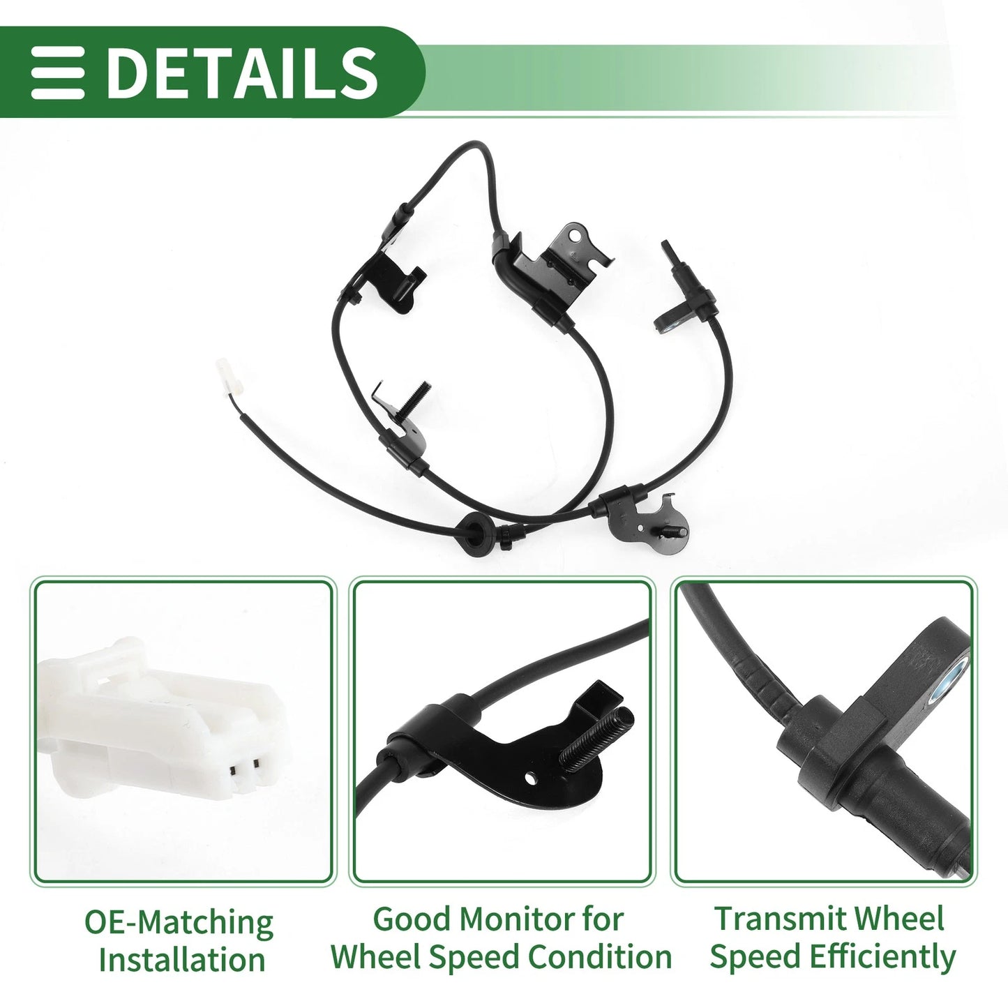 ABS Wheel Speed Sensor for Toyota RAV4 (2014-2018) Rear Left