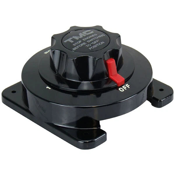 HD Dual Battery Switch - Isolator Kill Switch for Caravan Boat RV Battery 1/2