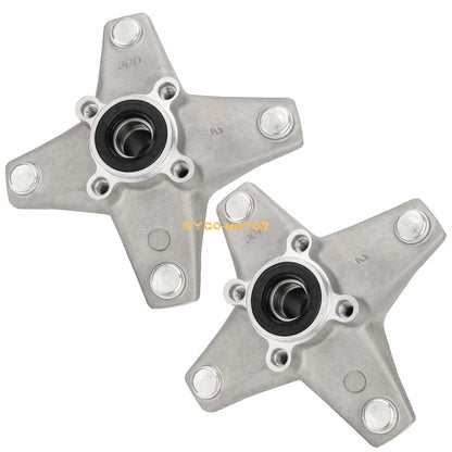 2 x Front Wheel Hub Assy for Yamaha Banshee 350 Warrior 350 Raptor 350 Blaster