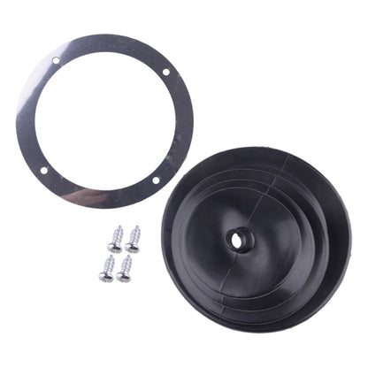 Universal Car Gear Shifter Boot & 5.25" Round Plate Ring for All Models