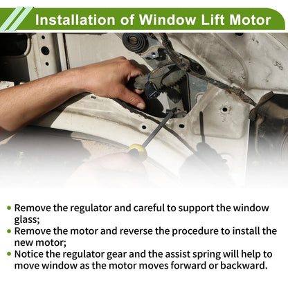 Power Window Regulator Lift Motor for Toyota RAV4, 4Runner (2001-2023)