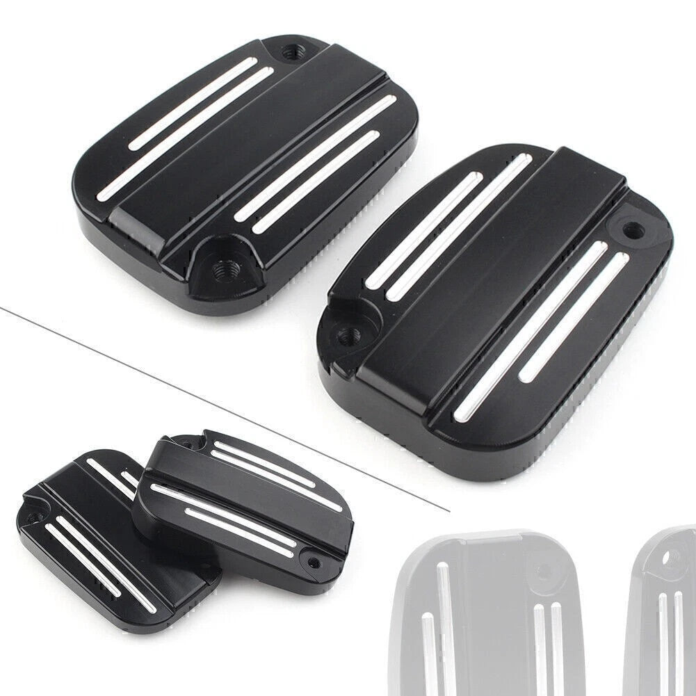 Brake Master Cylinder Cover Cap for Harley Touring Street Road Glide (2014-2023)