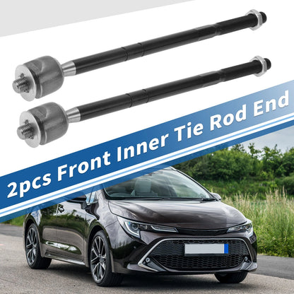 2 x Front Inner Tie Rod End Links for Toyota Matrix (2003–2008)
