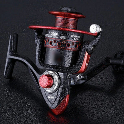 Portable Fishing Reel with Aluminum Spools for Sea/Lake Fishing Experience
