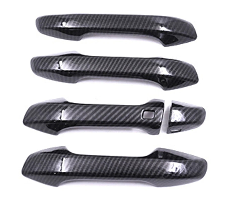 External Door Handle Cover Carbon Fiber Style for Kia Forte Cerato K3 (2019–2021)