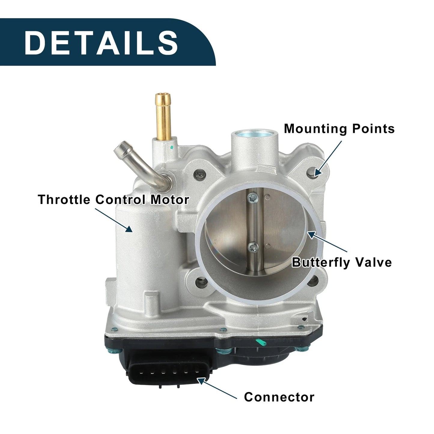 Throttle Body for Toyota Matrix 1.8L (2004-2008)