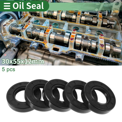 Oil Seal / 30x55x12mm / Seal Ring NBR Rubber / for Make Model