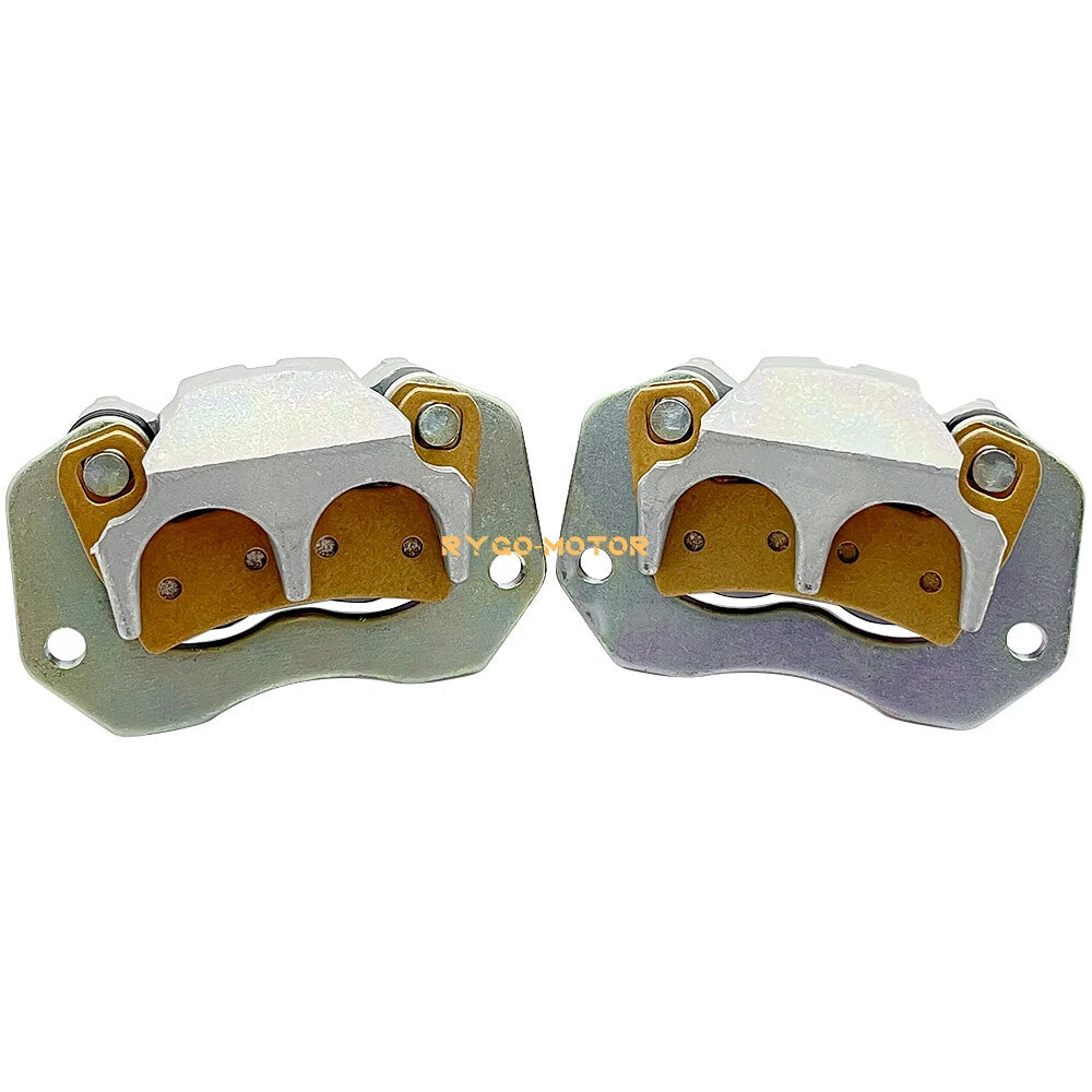 2 x Rear Brake Calipers & Pads for Polaris General 4 1000 XP 4 1000 (2016–2022)