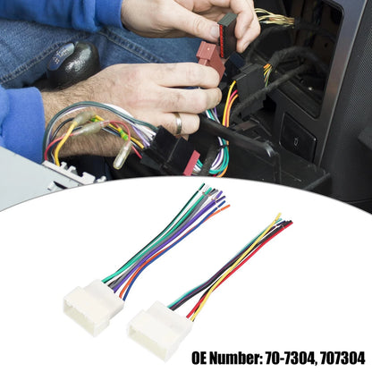 Stereo CD Player Wiring Harness Set for Hyundai Elantra (2001-2006)