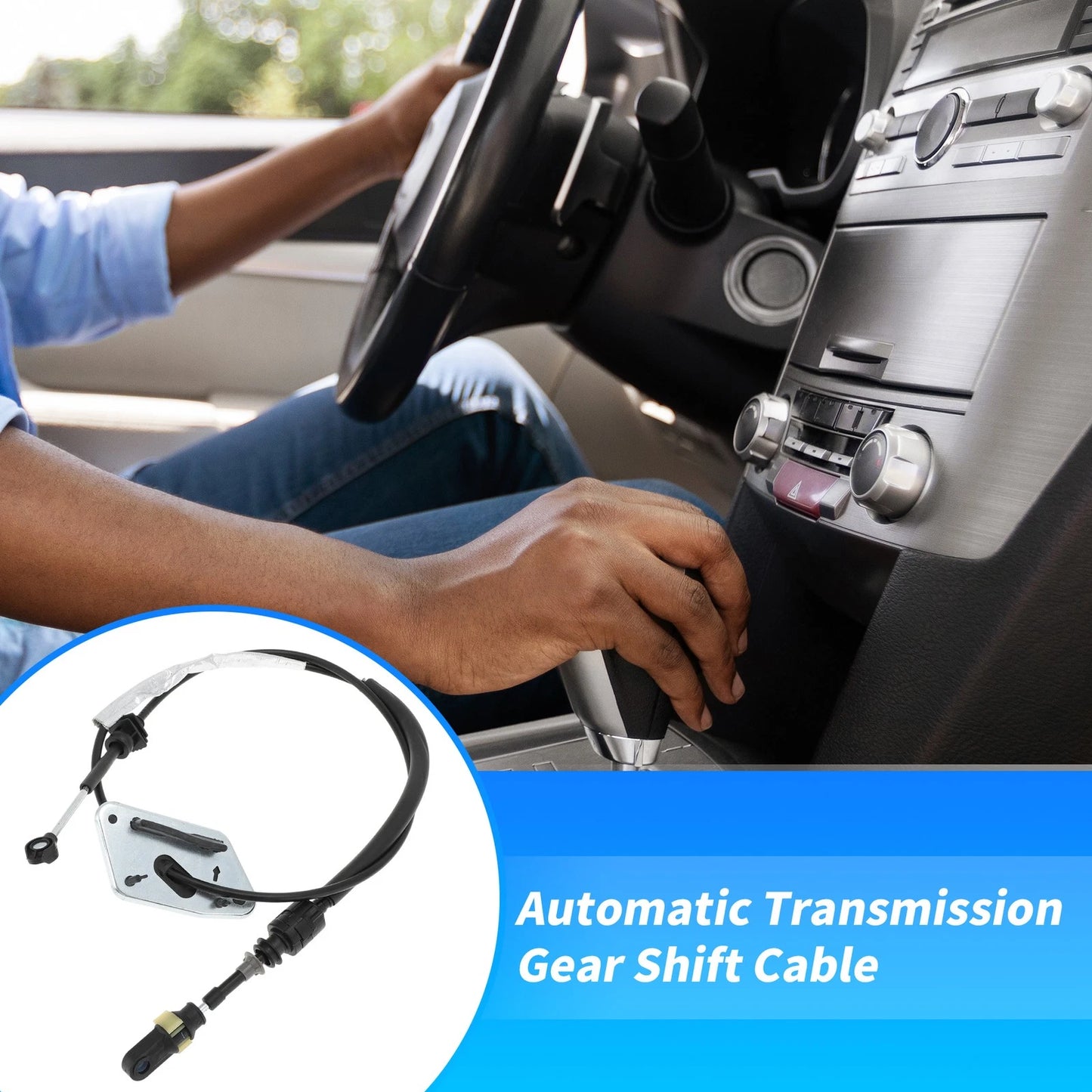 Auto Trans Gear Shift Cable for Ford Fusion, Lincoln MKZ (2010-2012)