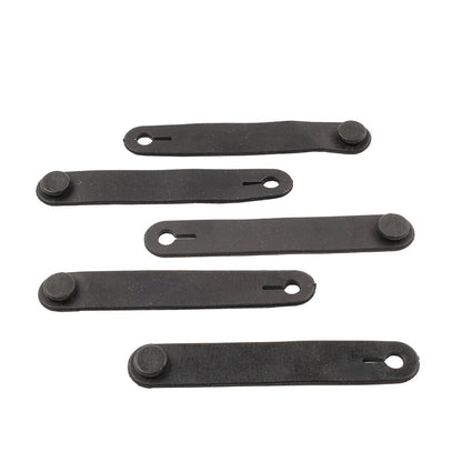 5Pcs Motorcycle Rubber Band Cable Ties for Frame Wiring Harness