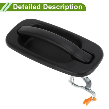Exterior Door Handle for Chevrolet Silverado Black Rear Right