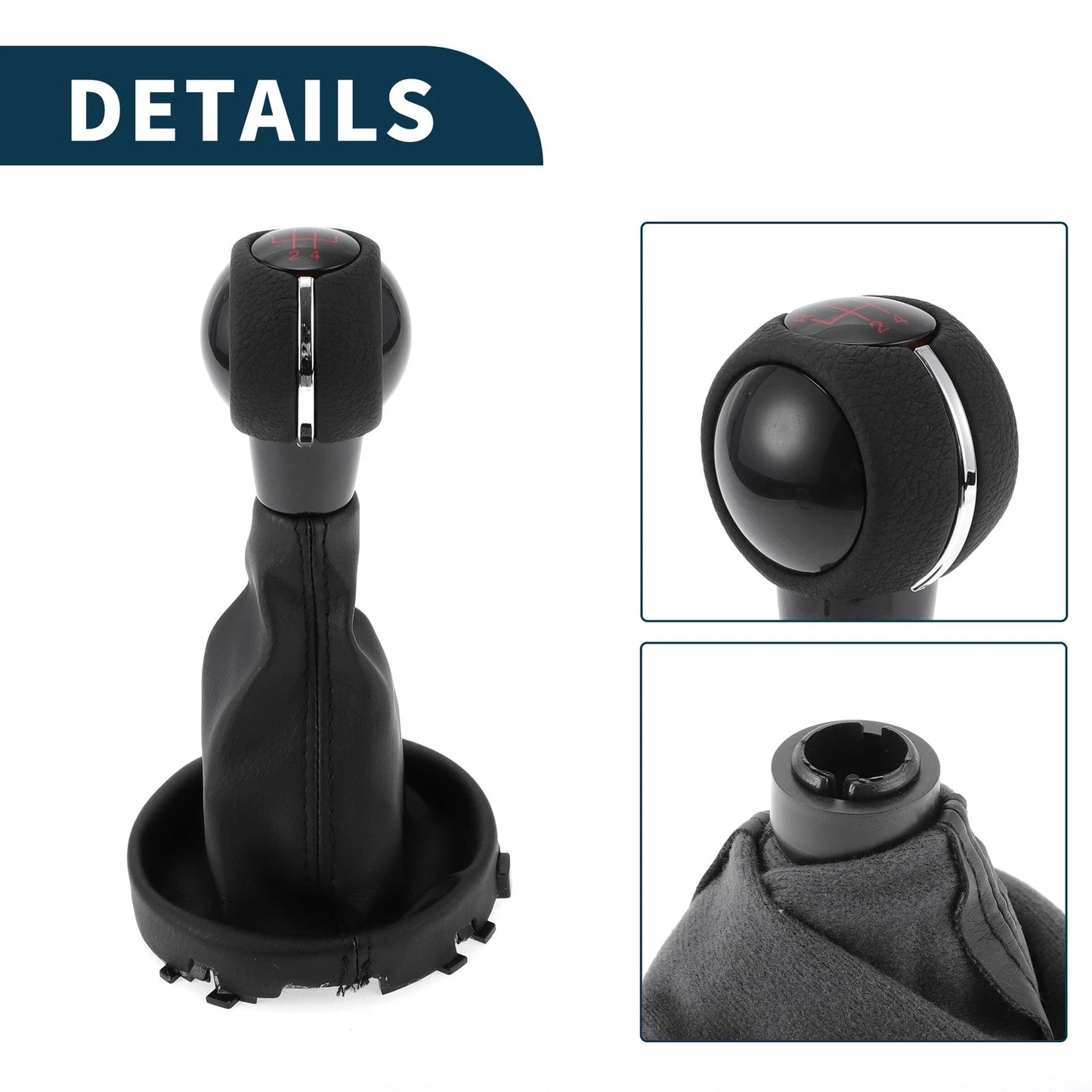 5 Speed Manual Gear Shift Knob & Cover for Mini Cooper F55 F56 (2014-2023)