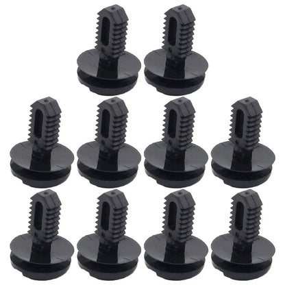 Black Plastic Clips Rivet 10 Pieces for BMW 3 Series