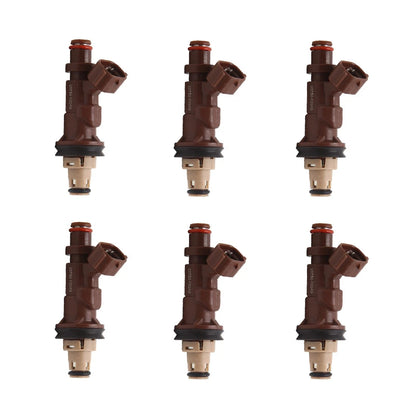 6pcs Fuel Injectors for TOYOTA Tacoma Tundra 4Runner 3.4 V6