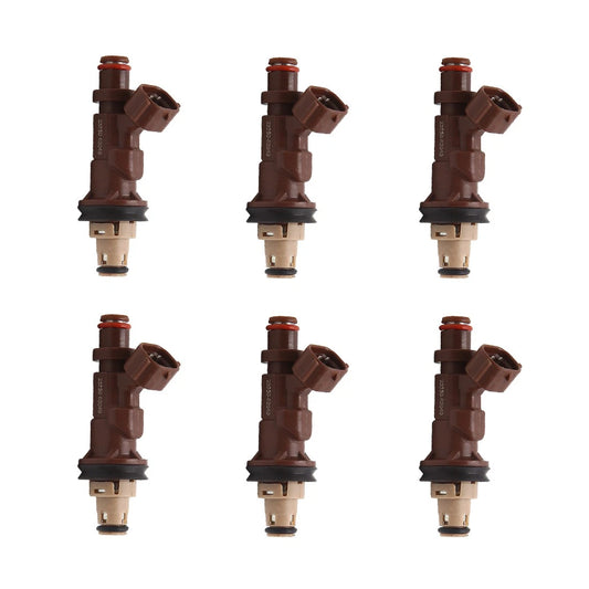 6pcs Fuel Injectors for TOYOTA Tacoma Tundra 4Runner 3.4 V6