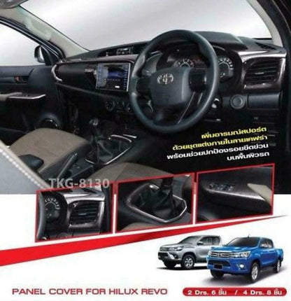 4DR Carbon Dash Trim for Toyota Hilux Revo RHD Manual (2015-2017)