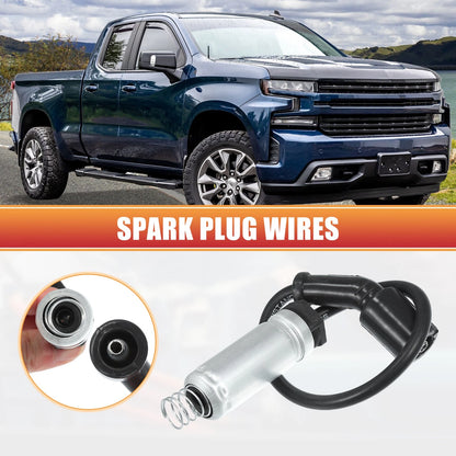 8 x Spark Plug Wire Ignition Coil Cable for Chevrolet Silverado