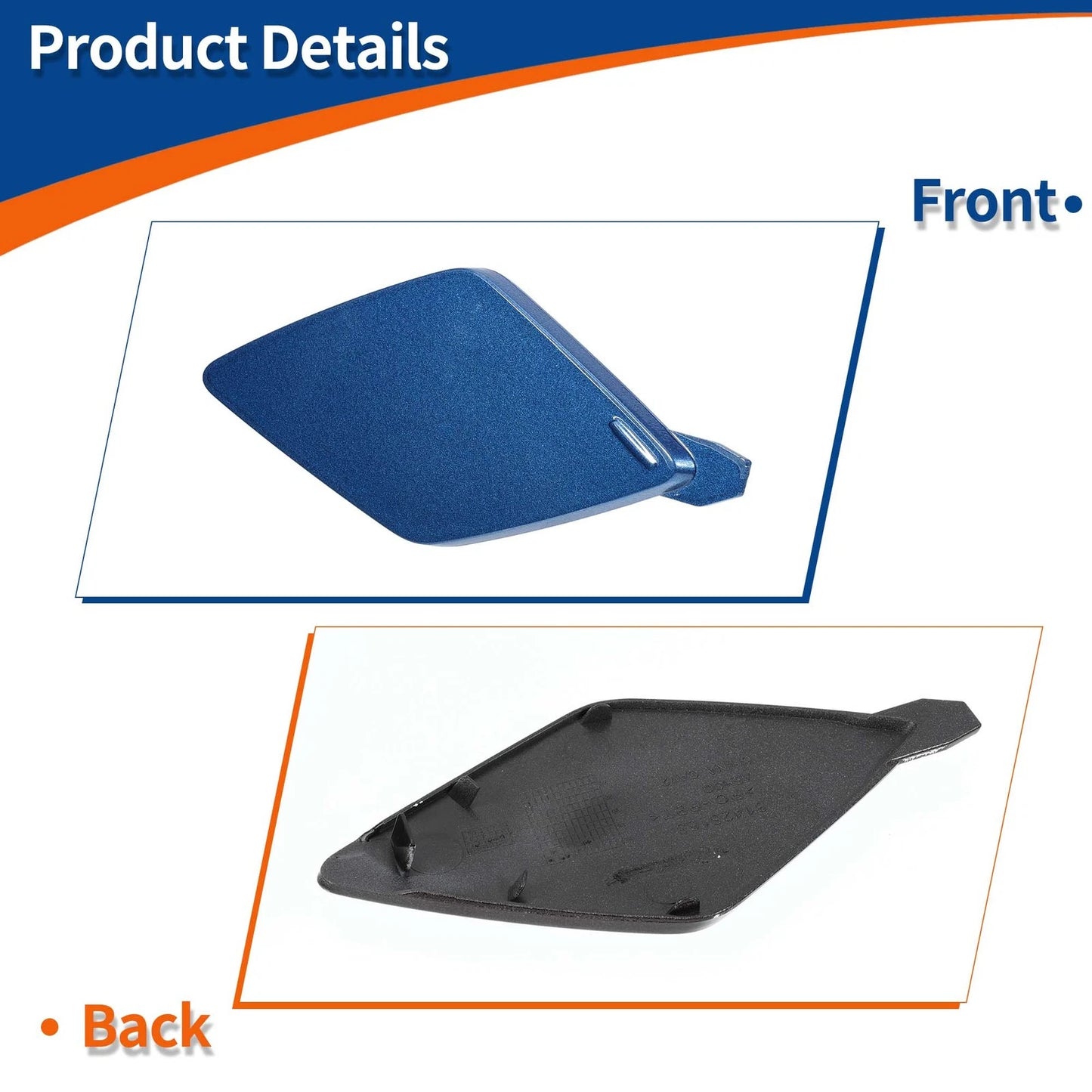Front Tow Hook Cover for Volvo XC60 (2018-2021) - Blue