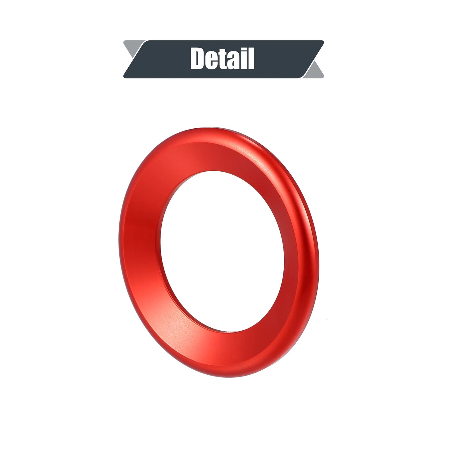 2 x Red Door Audio Speaker Ring Covers for Honda Civic (2016-2021)