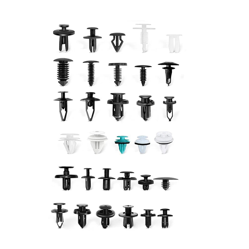 Car Retainer Clip Fastener Push Trim Clips for Auto Bumper (Fits Various Years)