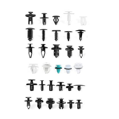 Car Retainer Clip Fastener Push Trim Clips for Auto Bumper (Fits Various Years)