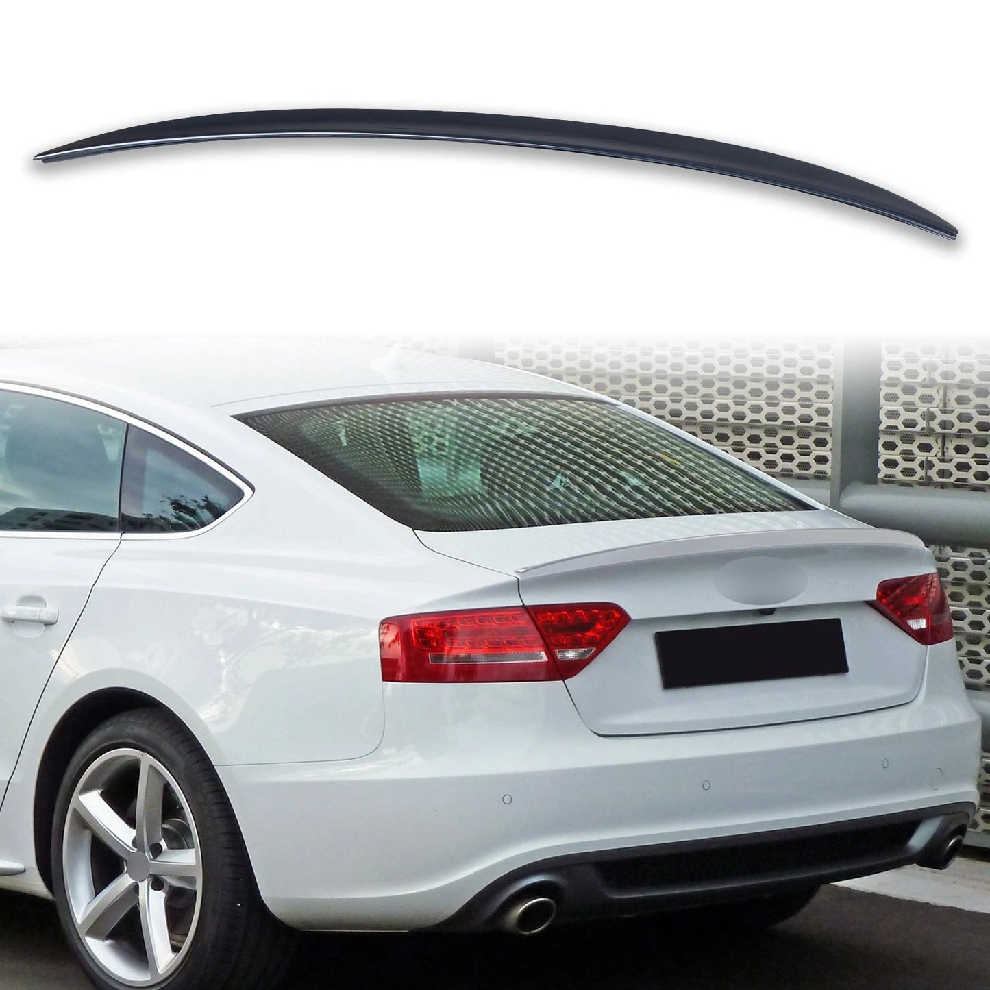 S-Line Type ABS Boot Spoiler for Audi A5 B8 Sportback (2008-2016) Blue