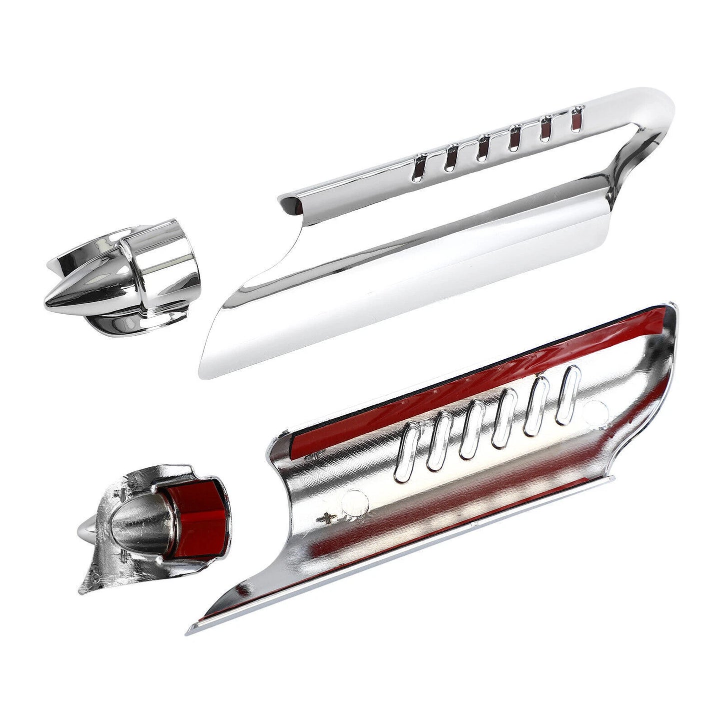 Lower Leg Deflectors Shield Cover for Harley Touring Electra Glide FLHT (2000-2013)