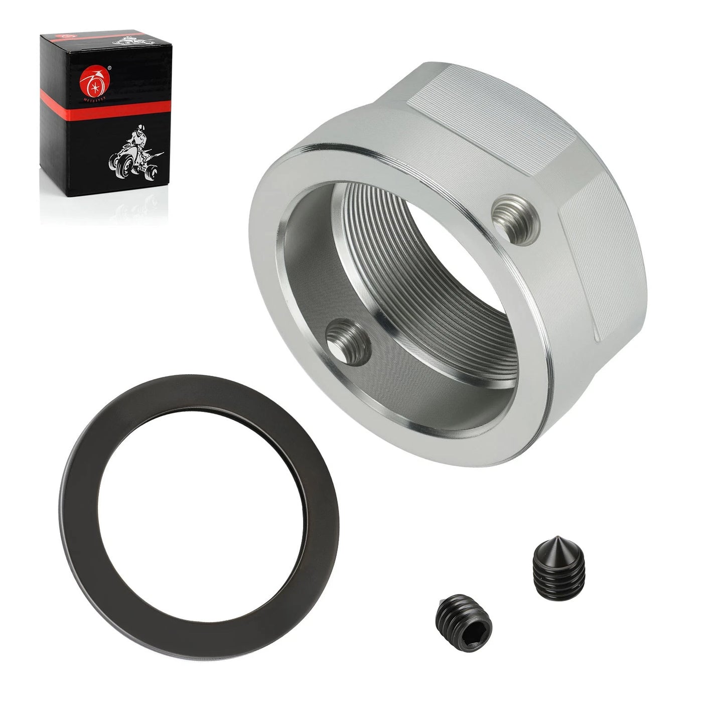 Rear Axle Lock Nut & Washer Set for Yamaha YFZ450/YFZ450X (2004–2013)