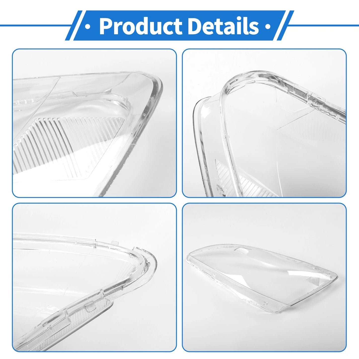 Car Front Left Headlight Lens Cover for Honda Accord (2003-2007)