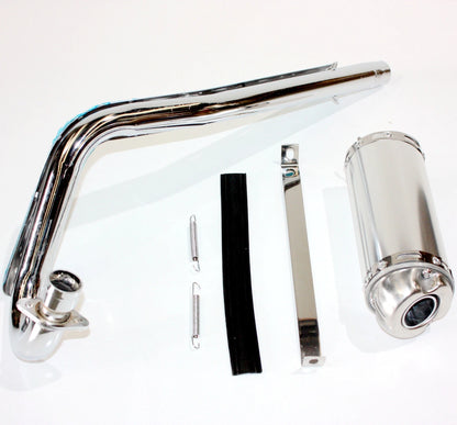 Bigbore Exhaust Pipe + 32mm Muffler for 150cc 160cc PIT PRO Trail Dirt Bike