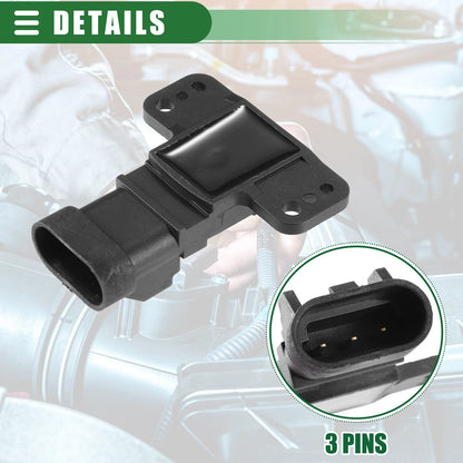Engine Camshaft Position Sensor for Chevrolet Express ABS Black