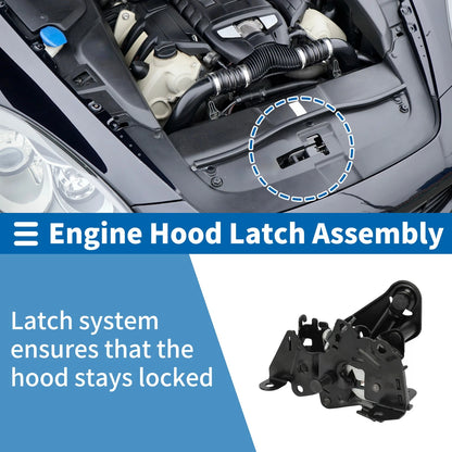 Hood Latch Assembly for BMW 528i (2000-2007)