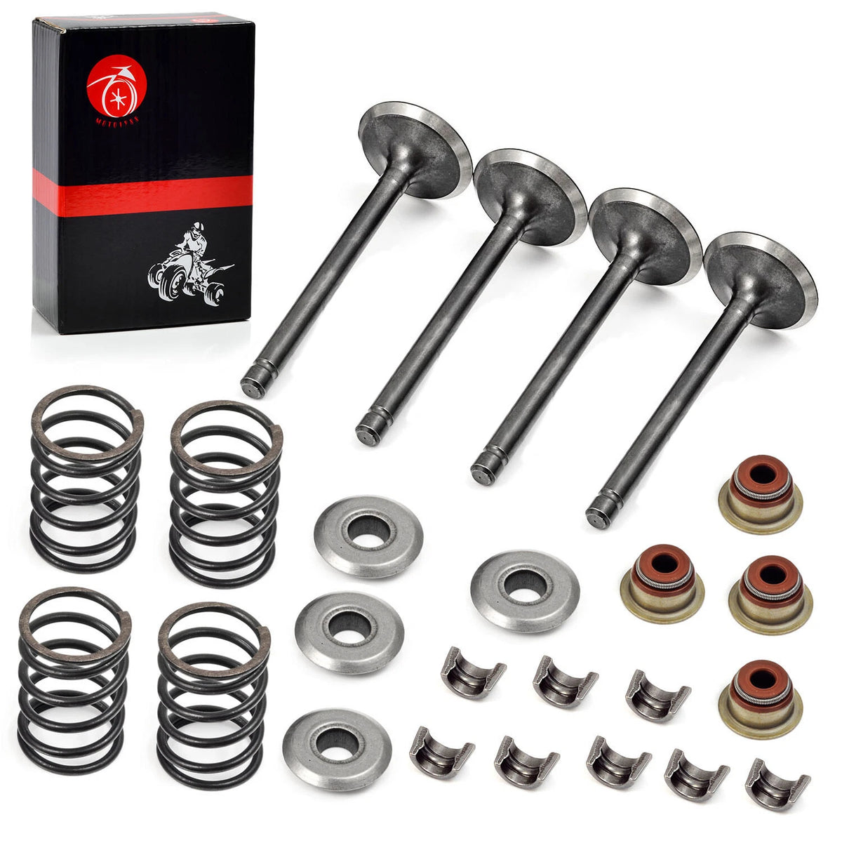 Engine Rebuild Kit Piston Gasket Valve for EZGO Golf Cart 350cc (1996–2002)