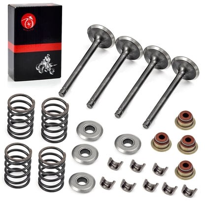 Engine Rebuild Kit Piston Gasket Valve for EZGO Golf Cart 350cc (1996–2002)