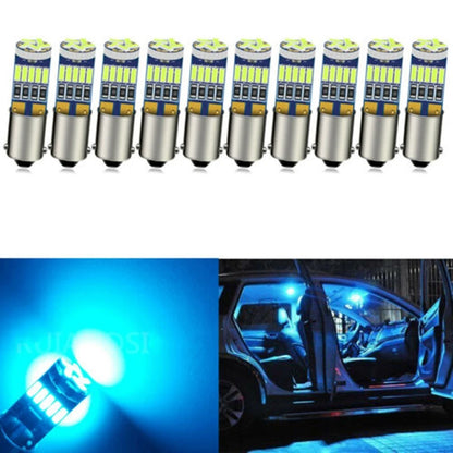 10x BA9S T4W T11 LED CanBus Interior Dome Light Bulbs for Cars