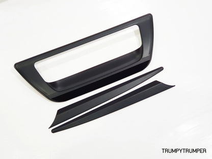 Matte Black Tailgate Handle Cover & Trim for Isuzu D-Max (2020-2021)