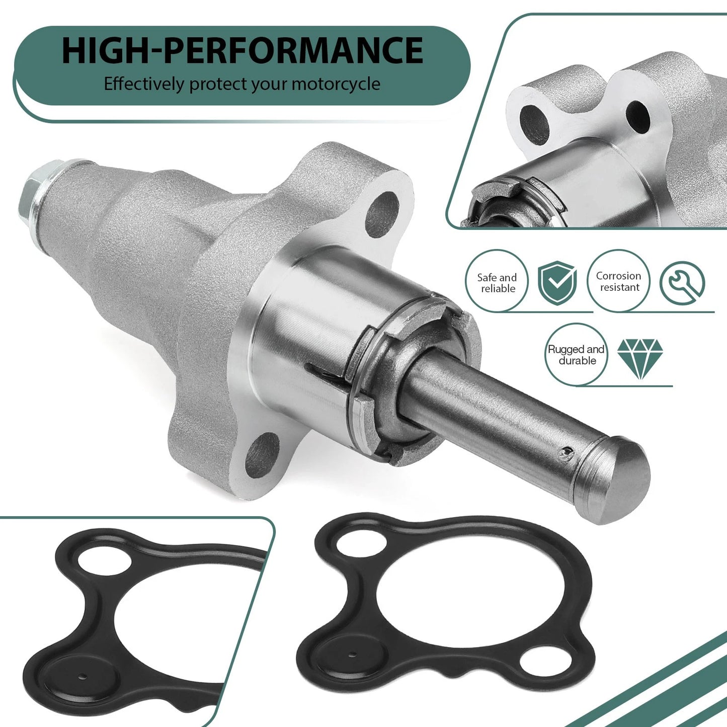 Cam Chain Tensioner and Gasket for Honda CBR1000S1 (2017–2019)