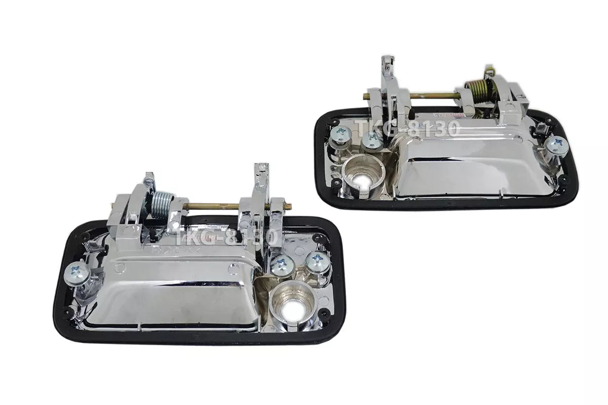 2 x Chrome Front Door Handles for Holden Rodeo (1989-1994)