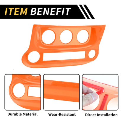 AC Switch Button Control Cover Trim for Jeep Wrangler JK JKU (2007-2018)