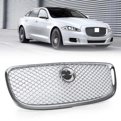 ABS Chrome Front Upper Grille Mesh for Jaguar XJ (2010-2015)