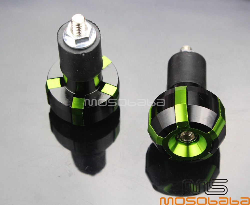 7/8" Handle Bar Ends Cap Plug for Honda Suzuki Kawasaki Yamaha Ducati