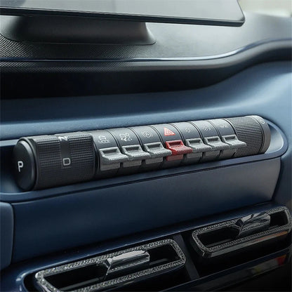 Air Conditioning Control Button Paddle Sticker Knob for BYD Dolphin (2021-2023)