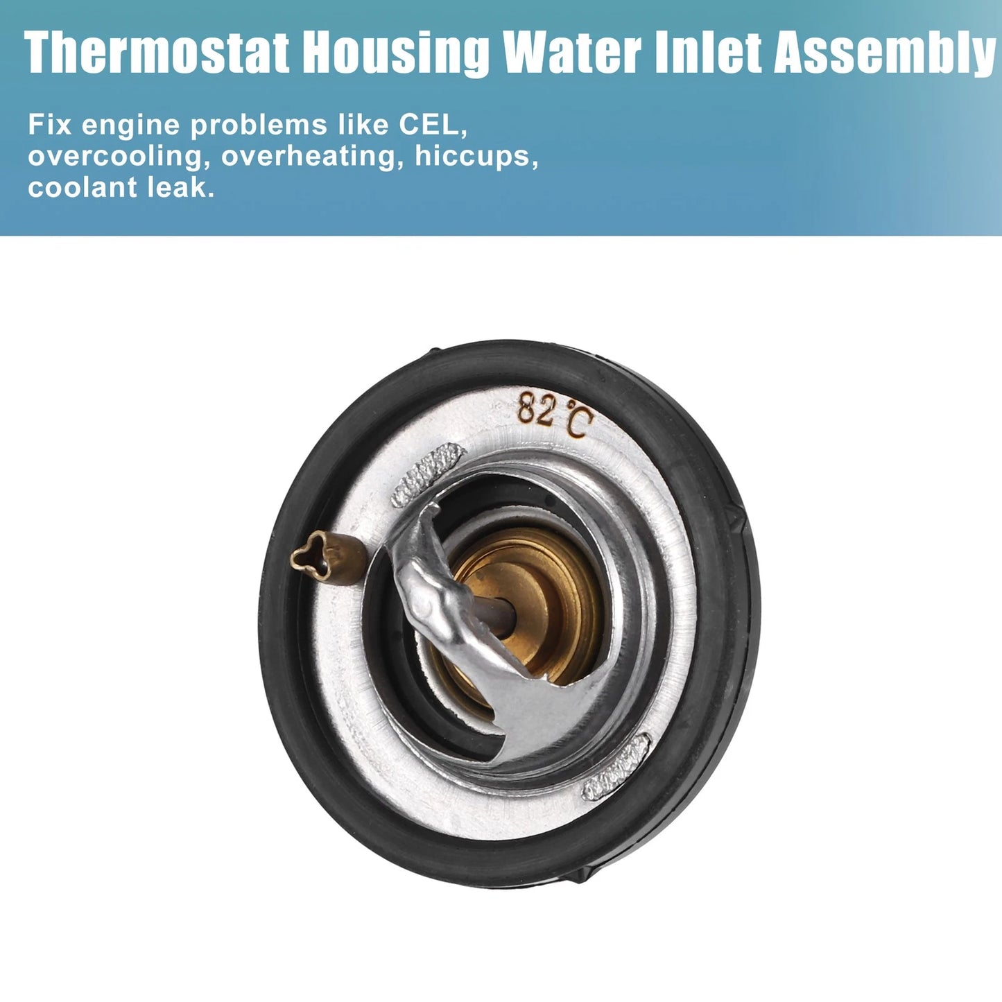 Engine Coolant Thermostat Housing for Ford Fiesta (2011-2019)