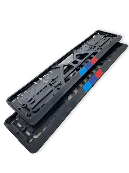 AutoWin Logo License Plate Frames for Vehicles - 2 x Europe Standard Size