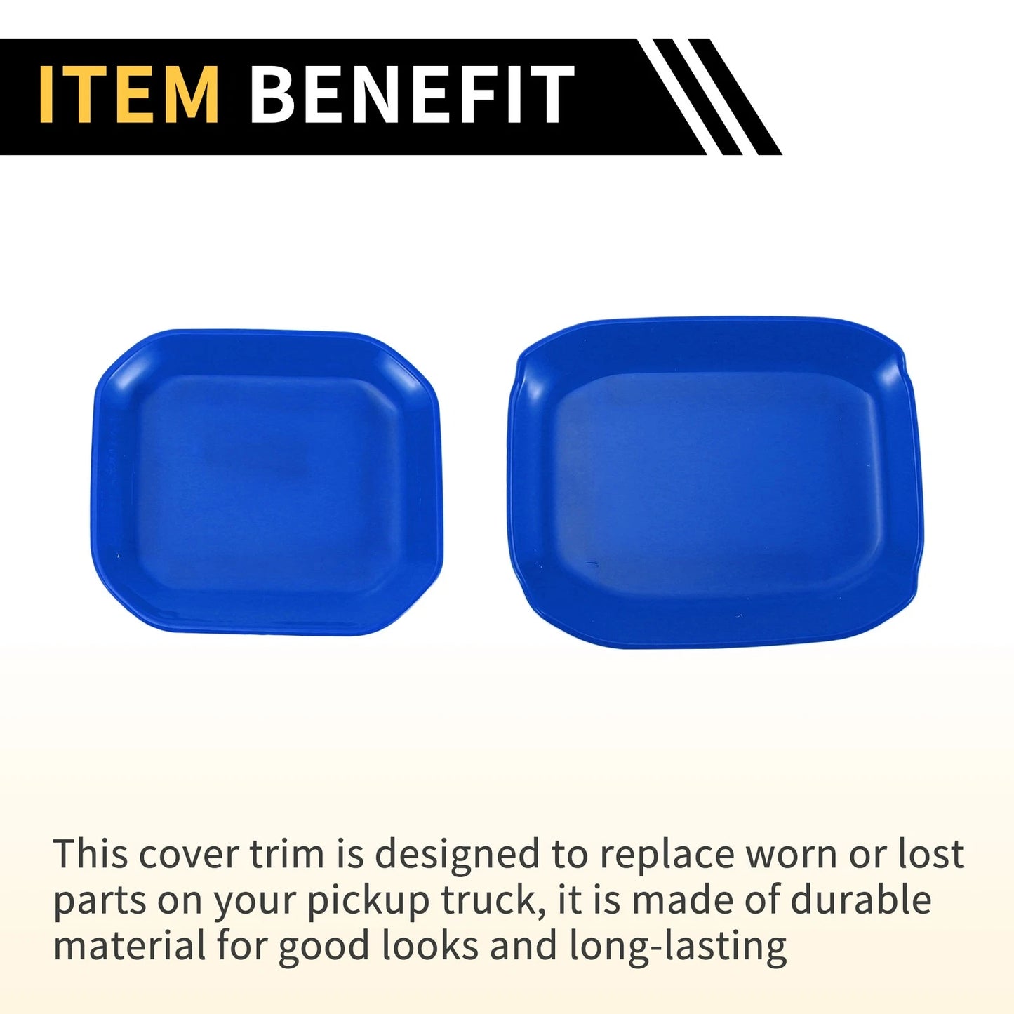 Exterior Door Handle Bowl Cover Trims for Jeep Gladiator JT (2020-2024) Blue