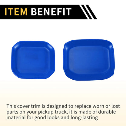 Exterior Door Handle Bowl Cover Trims for Jeep Gladiator JT (2020-2024) Blue